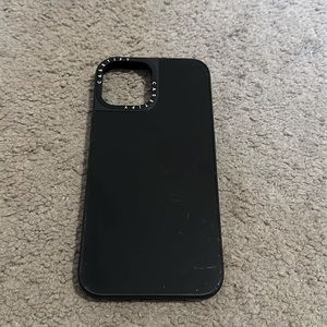 black mirrored Casetify IPhone 12 Pro Max Case